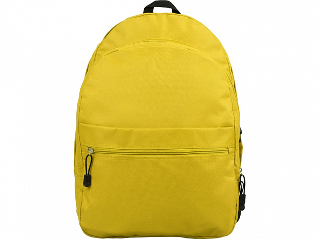 Рюкзак Trend, желтый с логотипом в Москве заказать по выгодной цене в кибермаркете AvroraStore