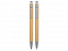 Набор Bamboo: шариковая ручка и механический карандаш с логотипом в Москве заказать по выгодной цене в кибермаркете AvroraStore