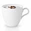 Чашка для капучино Legio, белая с логотипом в Москве заказать по выгодной цене в кибермаркете AvroraStore
