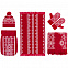 Плед Onego, красный с логотипом в Москве заказать по выгодной цене в кибермаркете AvroraStore