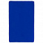 Флисовый плед Warm&Peace, ярко-синий с логотипом в Москве заказать по выгодной цене в кибермаркете AvroraStore