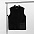 Жилет унисекс Oblako, черный с логотипом в Москве заказать по выгодной цене в кибермаркете AvroraStore