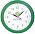 Часы настенные Vivid large, зеленые с логотипом в Москве заказать по выгодной цене в кибермаркете AvroraStore