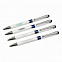Шариковая ручка Arctic, белая/синяя с логотипом в Москве заказать по выгодной цене в кибермаркете AvroraStore