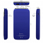 Внешний аккумулятор Bplanner Power 3 ST, софт-тач, 10000 mAh (Синий) с логотипом в Москве заказать по выгодной цене в кибермаркете AvroraStore
