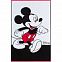 Плед вязаный «Микки Маус» с логотипом в Москве заказать по выгодной цене в кибермаркете AvroraStore