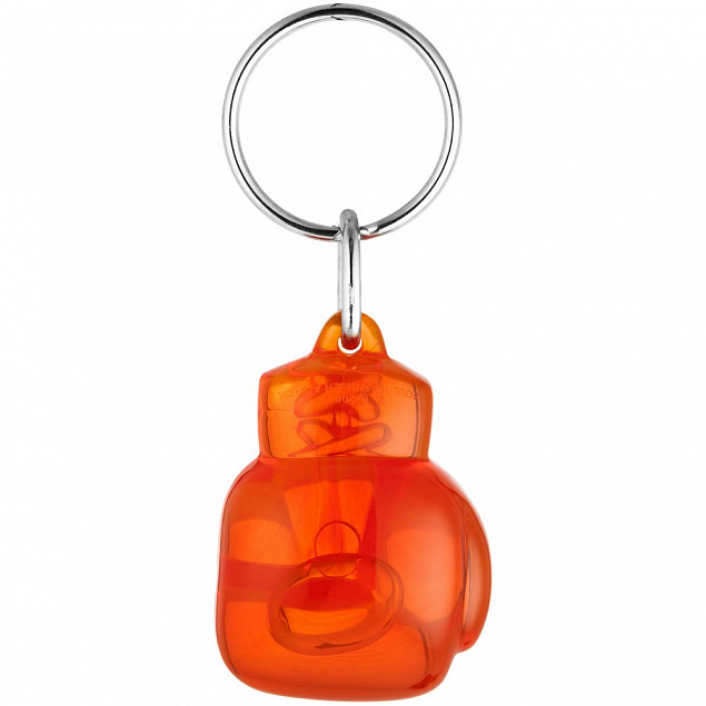 Брелок Fight, оранжевый, прозрачный с логотипом в Москве заказать по выгодной цене в кибермаркете AvroraStore