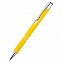 Ручка металлическая Molly, желтая с логотипом в Москве заказать по выгодной цене в кибермаркете AvroraStore