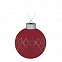 Елочный шар King, 8 см, красный с логотипом в Москве заказать по выгодной цене в кибермаркете AvroraStore