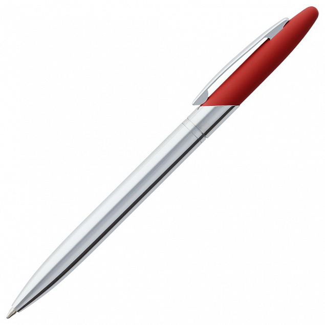 Ручка шариковая Dagger Soft Touch, красная с логотипом в Москве заказать по выгодной цене в кибермаркете AvroraStore