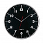 Настенные часы HEMERA, чёрный с логотипом в Москве заказать по выгодной цене в кибермаркете AvroraStore