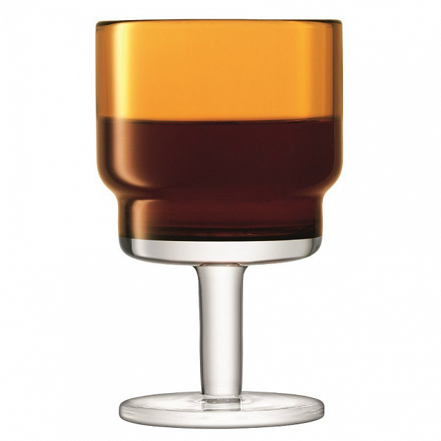 Набор бокалов для вина Utility, оранжевый с логотипом в Москве заказать по выгодной цене в кибермаркете AvroraStore