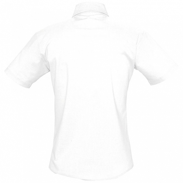 Рубашка женская с коротким рукавом ELITE, белая с логотипом в Москве заказать по выгодной цене в кибермаркете AvroraStore