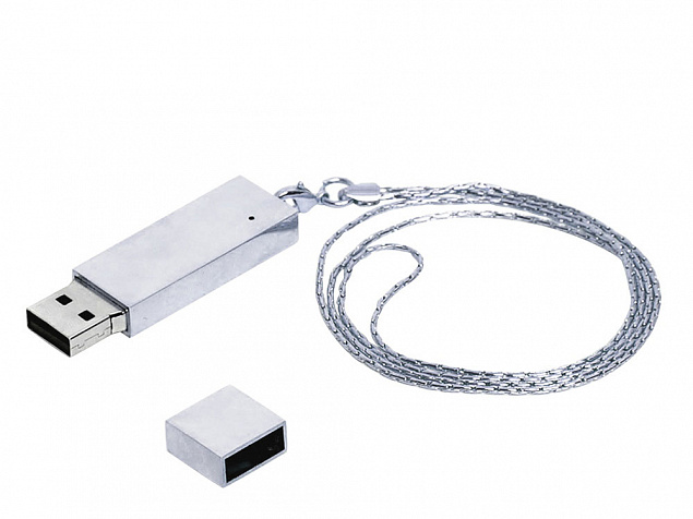 USB 2.0- флешка на 8 Гб в виде металлического слитка с логотипом в Москве заказать по выгодной цене в кибермаркете AvroraStore