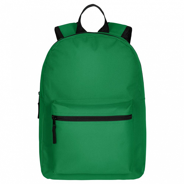 Рюкзак Base, зеленый с логотипом в Москве заказать по выгодной цене в кибермаркете AvroraStore