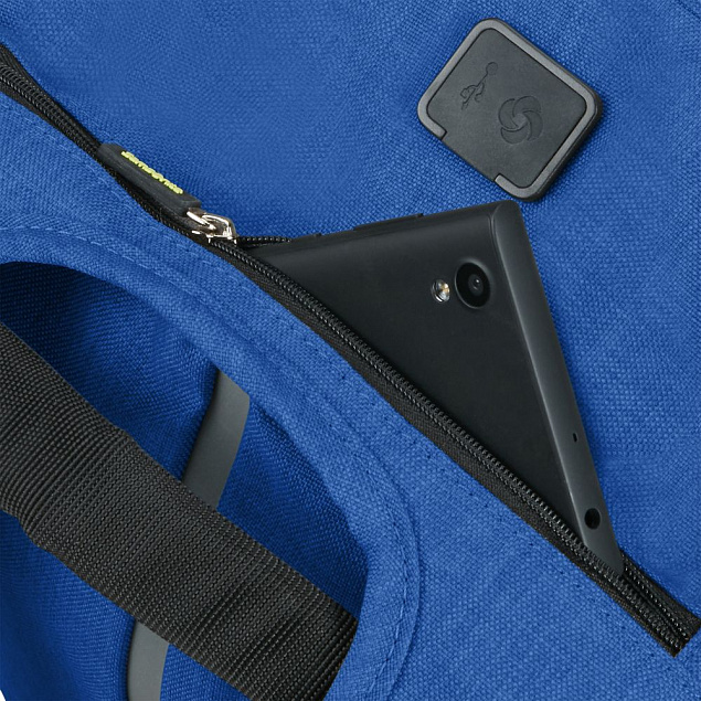 Рюкзак для ноутбука Securipak, темно-синий с логотипом в Москве заказать по выгодной цене в кибермаркете AvroraStore