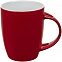 Кружка с ложкой Cheer Up ver.2, красная с логотипом в Москве заказать по выгодной цене в кибермаркете AvroraStore