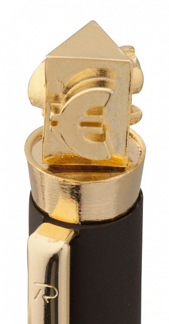 Ручка шариковая Currency Golden Top с логотипом в Москве заказать по выгодной цене в кибермаркете AvroraStore