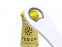 Открывашка для бутылок, с магнитом, белый с логотипом в Москве заказать по выгодной цене в кибермаркете AvroraStore
