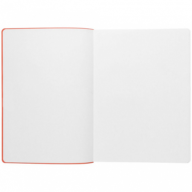 Ежедневник Flexpen, недатированный, серебристо-оранжевый с логотипом  заказать по выгодной цене в кибермаркете AvroraStore