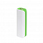Внешний аккумулятор, Aster PB, 2000 mAh, белый/зеленый, транзитная упаковка с логотипом в Москве заказать по выгодной цене в кибермаркете AvroraStore