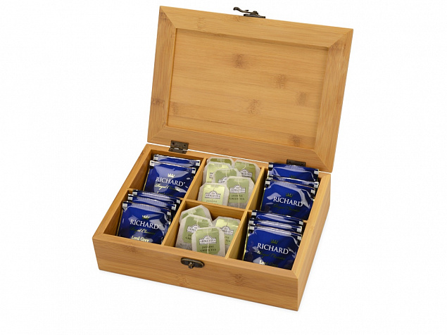 Коробка для чая Чайная церемония с логотипом в Москве заказать по выгодной цене в кибермаркете AvroraStore