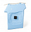 Часы «Рубашка», небесно-голубые с логотипом в Москве заказать по выгодной цене в кибермаркете AvroraStore