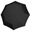Складной зонт U.090, черный с логотипом  заказать по выгодной цене в кибермаркете AvroraStore