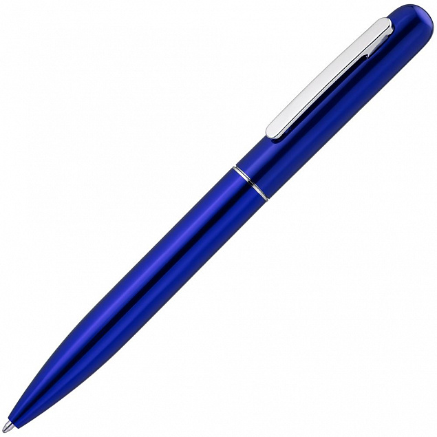 Ручка шариковая Scribo, синяя с логотипом в Москве заказать по выгодной цене в кибермаркете AvroraStore