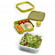 Ланчбокс для салатов GoEat, зеленый с логотипом в Москве заказать по выгодной цене в кибермаркете AvroraStore