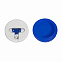 Наушники  "Своя волна" в футляре, синие/белые# с логотипом в Москве заказать по выгодной цене в кибермаркете AvroraStore