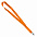 Ланъярд NECK, оранжевый, полиэстер, 2х50 см с логотипом в Москве заказать по выгодной цене в кибермаркете AvroraStore