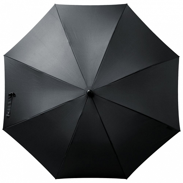 Зонт-трость Alessio, черный с логотипом в Москве заказать по выгодной цене в кибермаркете AvroraStore