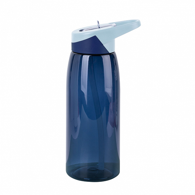 Спортивная бутылка для воды, Joy, 750 ml, синяя с логотипом в Москве заказать по выгодной цене в кибермаркете AvroraStore