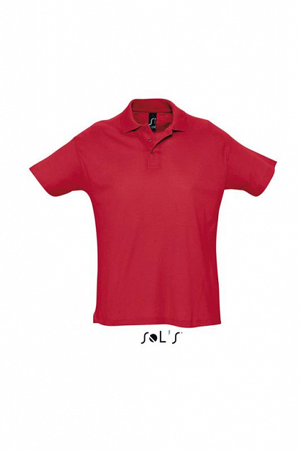 Джемпер (рубашка-поло) SUMMER II мужская,Красный L с логотипом в Москве заказать по выгодной цене в кибермаркете AvroraStore