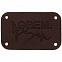Лейбл Etha Nubuсk, S, темно-коричневый с логотипом в Москве заказать по выгодной цене в кибермаркете AvroraStore
