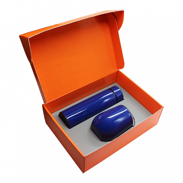 Набор Hot Box C G, синий с логотипом в Москве заказать по выгодной цене в кибермаркете AvroraStore
