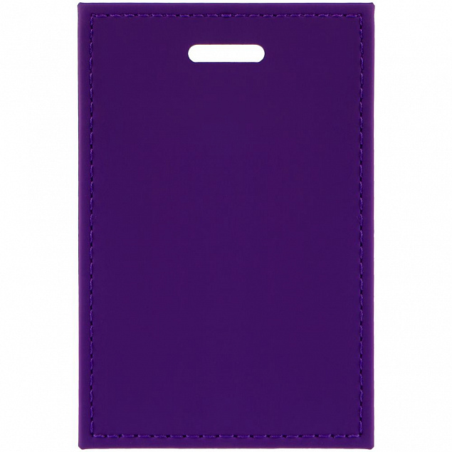 Чехол для пропуска Shall, фиолетовый с логотипом в Москве заказать по выгодной цене в кибермаркете AvroraStore