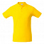 Рубашка поло мужская SURF, желтая с логотипом в Москве заказать по выгодной цене в кибермаркете AvroraStore