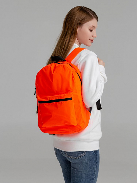 Рюкзак Manifest Color из светоотражающей ткани, оранжевый с логотипом в Москве заказать по выгодной цене в кибермаркете AvroraStore