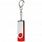 Флешка Twist, красная, 16 Гб с логотипом в Москве заказать по выгодной цене в кибермаркете AvroraStore