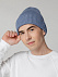 Шапка Tommi, голубой меланж с логотипом в Москве заказать по выгодной цене в кибермаркете AvroraStore