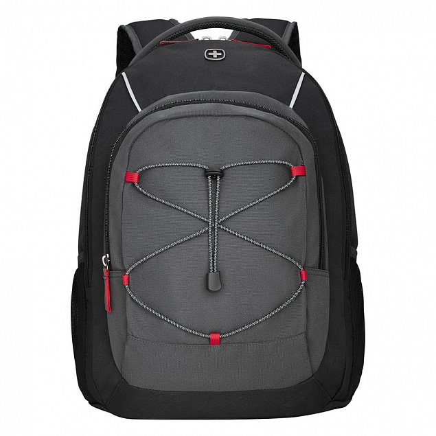 Рюкзак Next Mars, черный c антрацитовым с логотипом в Москве заказать по выгодной цене в кибермаркете AvroraStore
