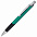 SQUARE, ручка шариковая с грипом, зеленый/хром с логотипом в Москве заказать по выгодной цене в кибермаркете AvroraStore