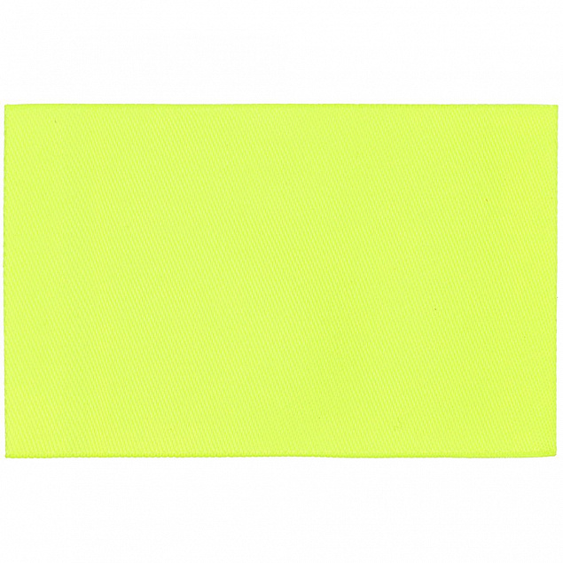 Лейбл тканевый Epsilon, XL, желтый неон с логотипом в Москве заказать по выгодной цене в кибермаркете AvroraStore