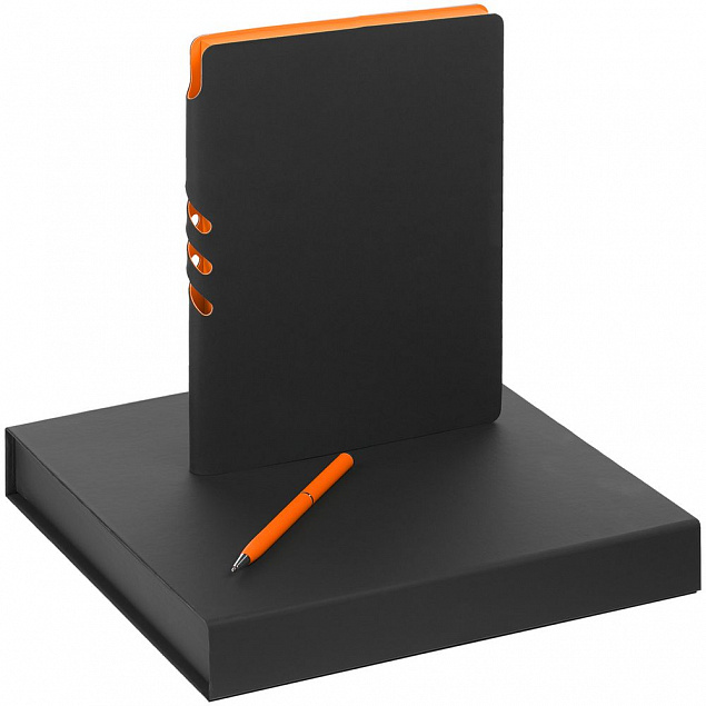 Набор Flexpen Black, оранжевый с логотипом в Москве заказать по выгодной цене в кибермаркете AvroraStore