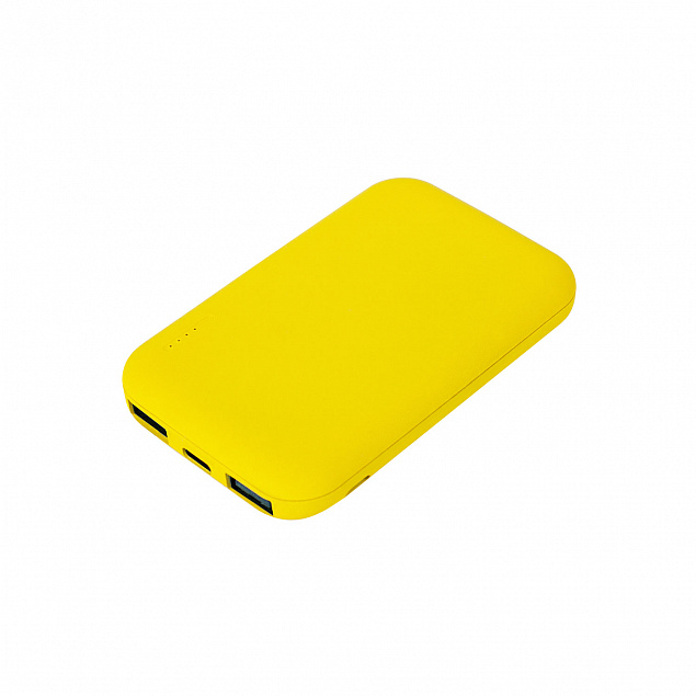 Внешний аккумулятор, Velutto, 5000 mAh, желтый с логотипом в Москве заказать по выгодной цене в кибермаркете AvroraStore