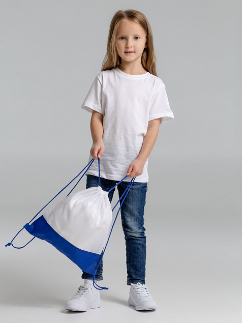 Набор Road Kid, белый с синим с логотипом в Москве заказать по выгодной цене в кибермаркете AvroraStore