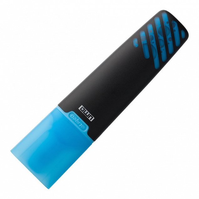 Маркер текстовый Liqeo, голубой с логотипом в Москве заказать по выгодной цене в кибермаркете AvroraStore