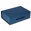 Коробка Matter, синяя с логотипом в Москве заказать по выгодной цене в кибермаркете AvroraStore